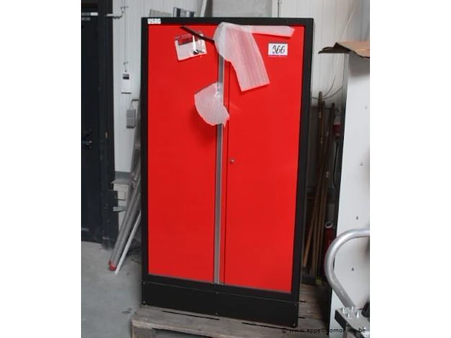 Stalen materiaalkast usag afm 100x180cm - afbeelding 1 van  4