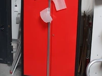 Stalen materiaalkast usag afm 100x180cm - afbeelding 1 van  4