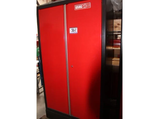 Stalen materiaalkast usag afm 100x180cm - afbeelding 1 van  2