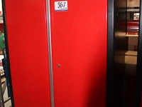 Stalen materiaalkast usag afm 100x180cm - afbeelding 1 van  2