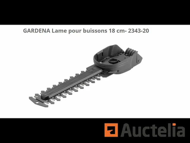 Stalen mes voor struiken 19 cm gardena 2343-20 - afbeelding 1 van  1