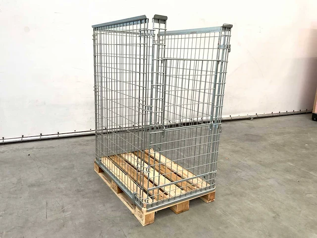 Stalen palletkooi voor europalet 20 stuks - afbeelding 1 van  1