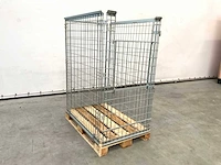Stalen palletkooi voor europalet 20 stuks - afbeelding 1 van  1