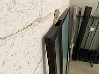 Stalen pivoterende binnendeur ral 8022 - afbeelding 7 van  13