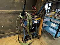 Stalen steekwagen voor gasflessen - afbeelding 1 van  4