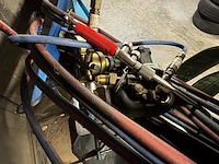 Stalen steekwagen voor gasflessen - afbeelding 2 van  4