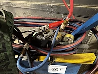 Stalen steekwagen voor gasflessen - afbeelding 3 van  4