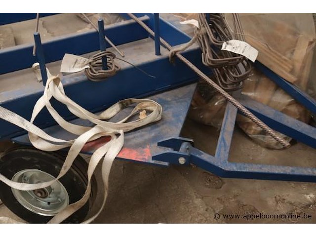 Stalen transportkar - afbeelding 2 van  2