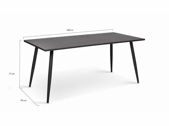 Stalen tuintafel - 180cm - afbeelding 4 van  8