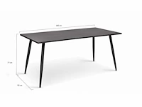 Stalen tuintafel - 180cm - afbeelding 4 van  8