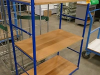 Stalen verrijdbaar rek - afbeelding 2 van  3