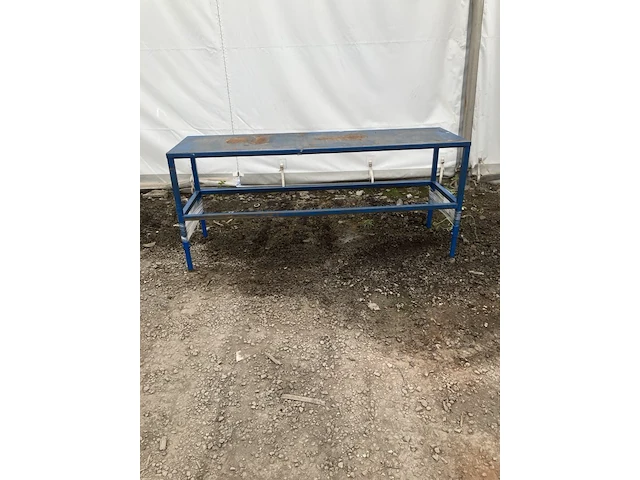 Stalen werktafel - afbeelding 1 van  1