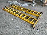 Staltor schuifladder polyester (2x) - afbeelding 1 van  2