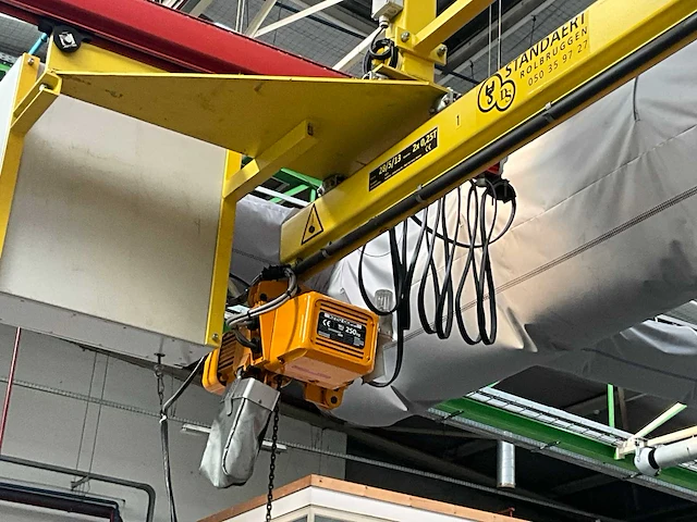 Standaert rolbrug hangconstructie 500 kg. - afbeelding 2 van  15