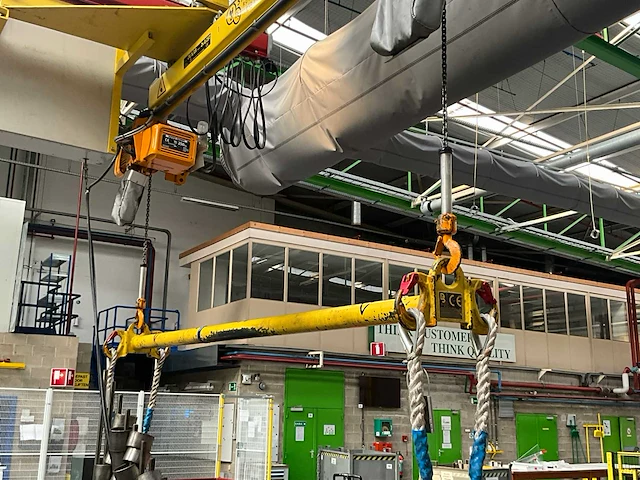 Standaert rolbrug hangconstructie 500 kg. - afbeelding 3 van  15
