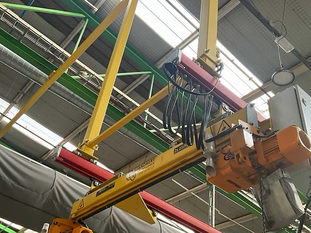 Standaert rolbrug hangconstructie 500 kg. - afbeelding 5 van  15