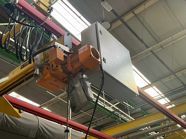 Standaert rolbrug hangconstructie 500 kg. - afbeelding 7 van  15