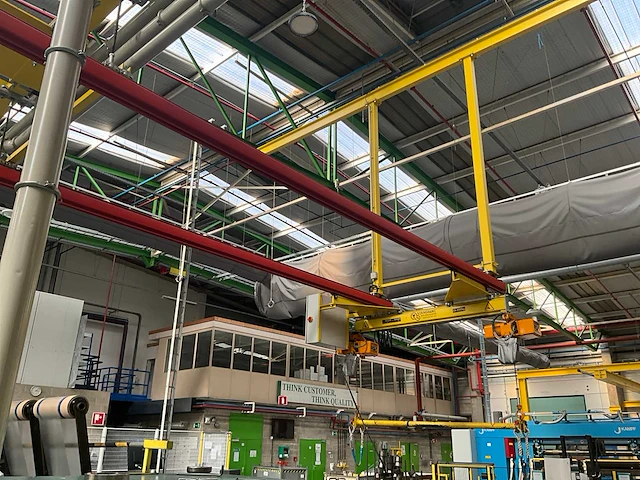 Standaert rolbrug hangconstructie 500 kg. - afbeelding 8 van  15