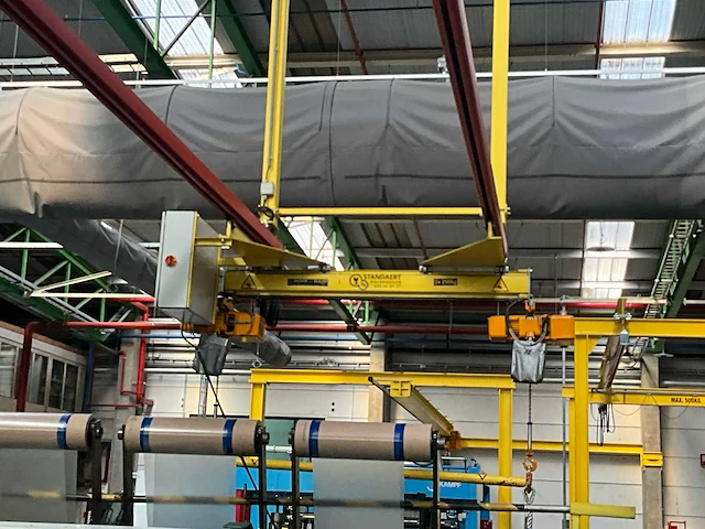 Standaert rolbrug hangconstructie 500 kg. - afbeelding 11 van  15