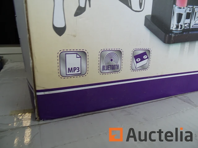 Standalone vintage jukebox met bluetooth madison mad-jukebox10 - afbeelding 2 van  2