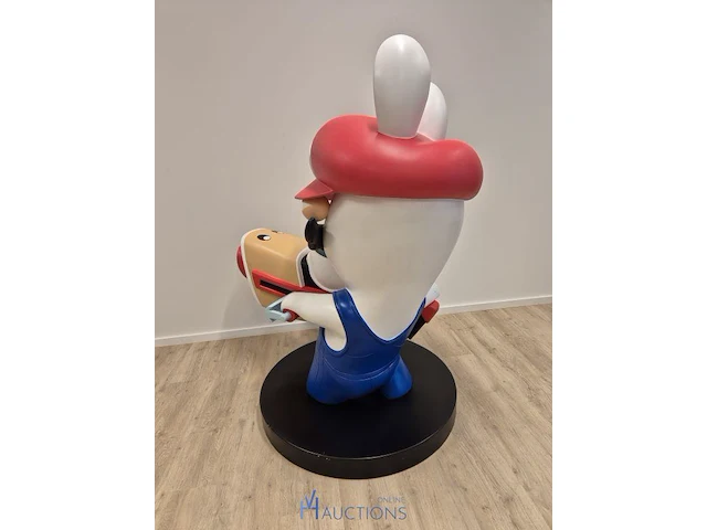 Standbeeld rabbit mario - afbeelding 3 van  11