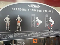 Standing abductor machine (tentoonstelling model) panatta fit evo (1fe096) - afbeelding 5 van  5