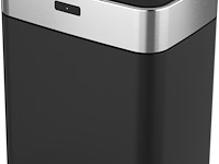 Stangvollby gimo - sensor prullenbak - 25l - rvs - zwart - afbeelding 1 van  7