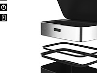 Stangvollby gimo - sensor prullenbak - 25l - rvs - zwart - afbeelding 3 van  7