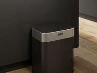 Stangvollby gimo - sensor prullenbak - 25l - rvs - zwart - afbeelding 6 van  7