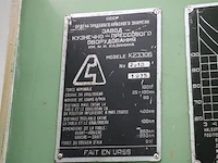 Stankoimport k 23306 mechanical excenterpers - afbeelding 2 van  9