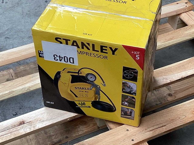 Stanley air kit luchtcompressor 1,5 pk, 8 bar - afbeelding 1 van  5