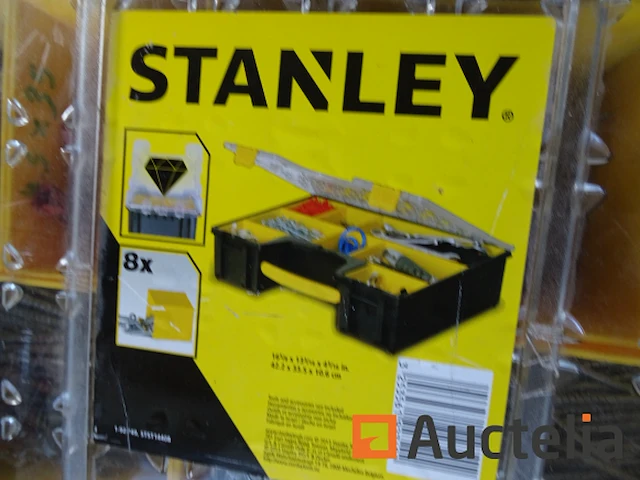 Stanley box met verschillend bevestigingsmiddelen - afbeelding 3 van  12