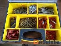 Stanley box met verschillend bevestigingsmiddelen - afbeelding 1 van  12