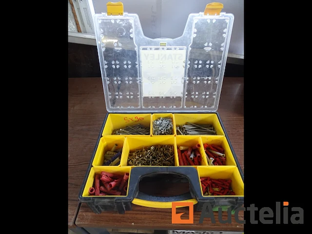 Stanley box met verschillend bevestigingsmiddelen - afbeelding 7 van  12