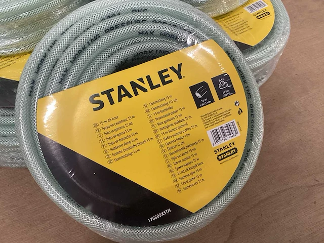 Stanley compressor luchtslang 6x11 mm - 15 meter (7x) - afbeelding 2 van  3