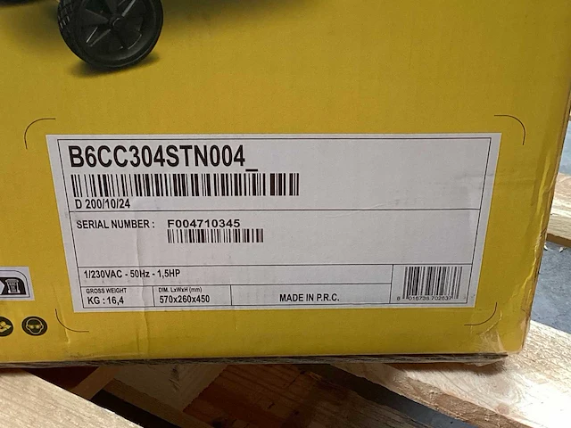 Stanley d200/10/24 luchtcompressor 1,5 pk, 10 bar - afbeelding 4 van  5