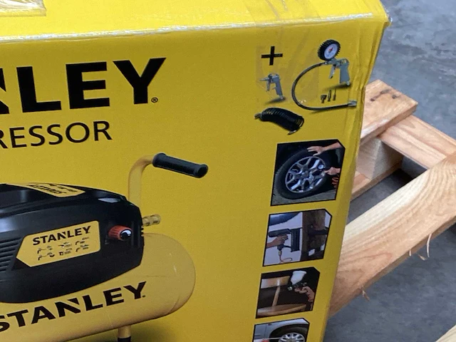 Stanley d200/8/24 luchtcompressor 1,5 pk, 8 bar - afbeelding 3 van  6