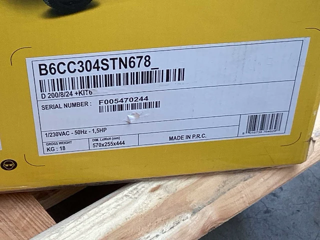 Stanley d200/8/24 luchtcompressor 1,5 pk, 8 bar - afbeelding 6 van  6
