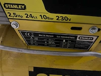 Stanley dl250/10/24 luchtcompressor - afbeelding 5 van  9