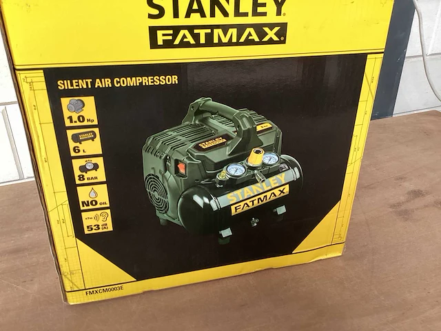 Stanley fatmax compressor 1 pk, 8 bar - afbeelding 5 van  5