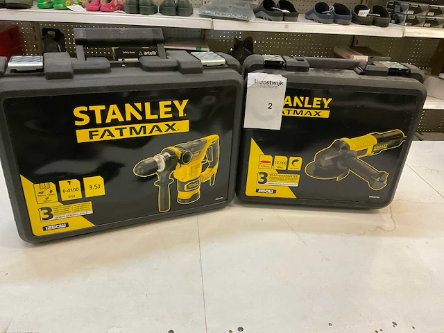 Stanley fatmax elektrische gereedschappen (2x) - afbeelding 1 van  5