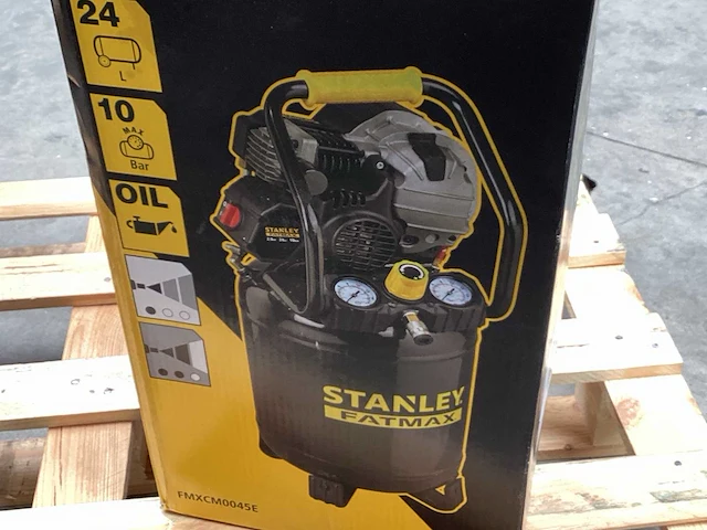 Stanley fatmax fmxcm0045e luchtcompressor 2 pk, 10 bar - afbeelding 3 van  5