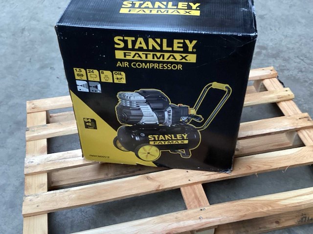 Stanley fatmax fmxcm0051e luchtcompressor 1,5 pk, 8 bar - afbeelding 1 van  5