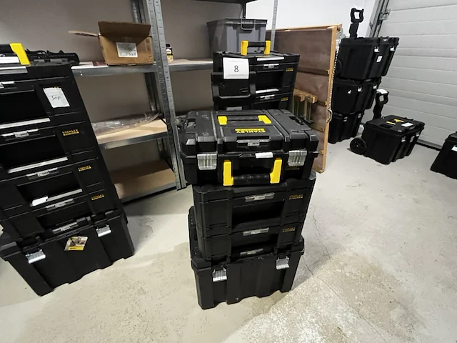 Stanley fatmax trolley incl. 3x prostack + inhoud - afbeelding 1 van  6