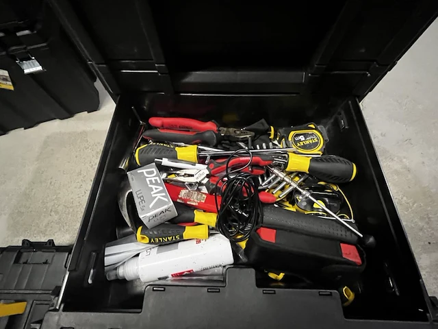 Stanley fatmax trolley incl. 3x prostack + inhoud - afbeelding 5 van  6