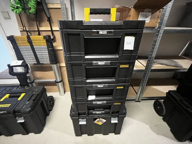 Stanley fatmax trolley incl. 4x prostack + inhoud - afbeelding 1 van  7