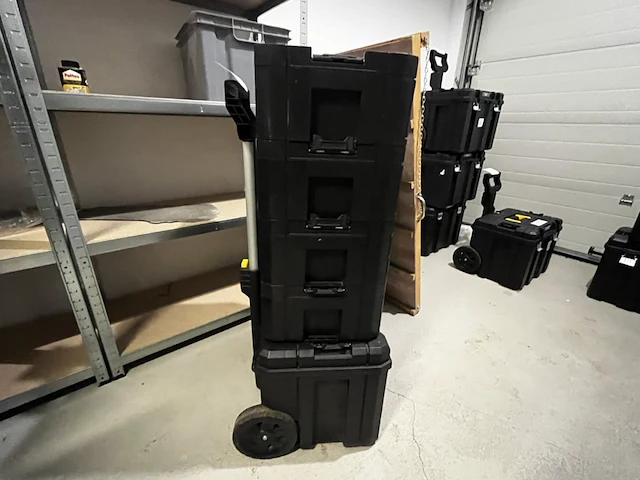 Stanley fatmax trolley incl, 5x prostak + inhoud - afbeelding 2 van  8