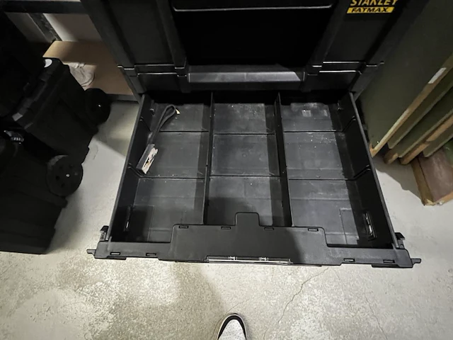 Stanley fatmax trolley incl, 5x prostak + inhoud - afbeelding 5 van  8