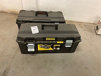 Stanley gereedschapskoffer (2x) - afbeelding 1 van  2