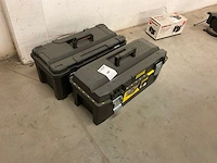 Stanley gereedschapskoffer (2x) - afbeelding 2 van  2
